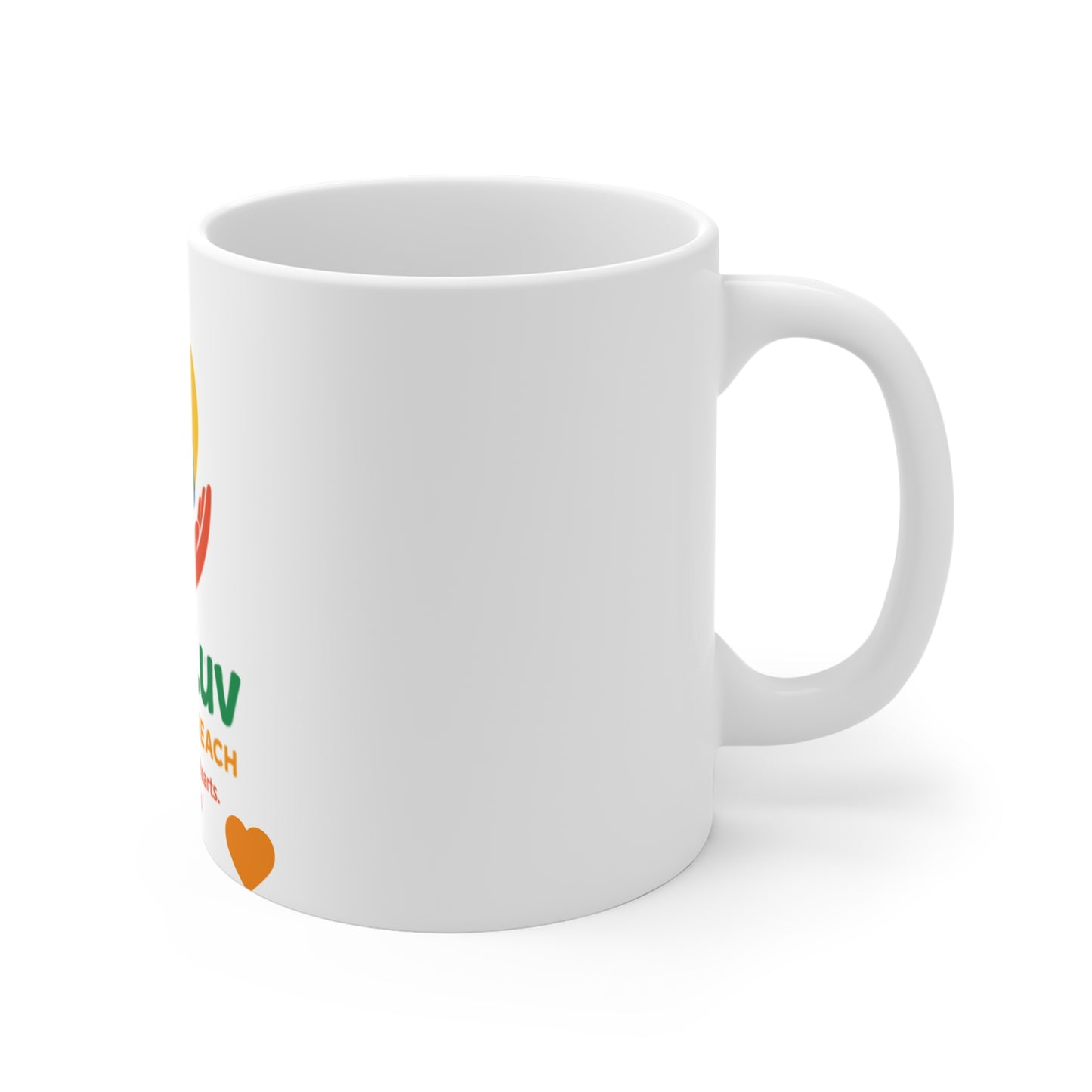 Community Outreach Mug - Kidz R Luv - Family & Heartwarming Gift, Supportive Gesture, Charity Mug, Kids' Empowerment