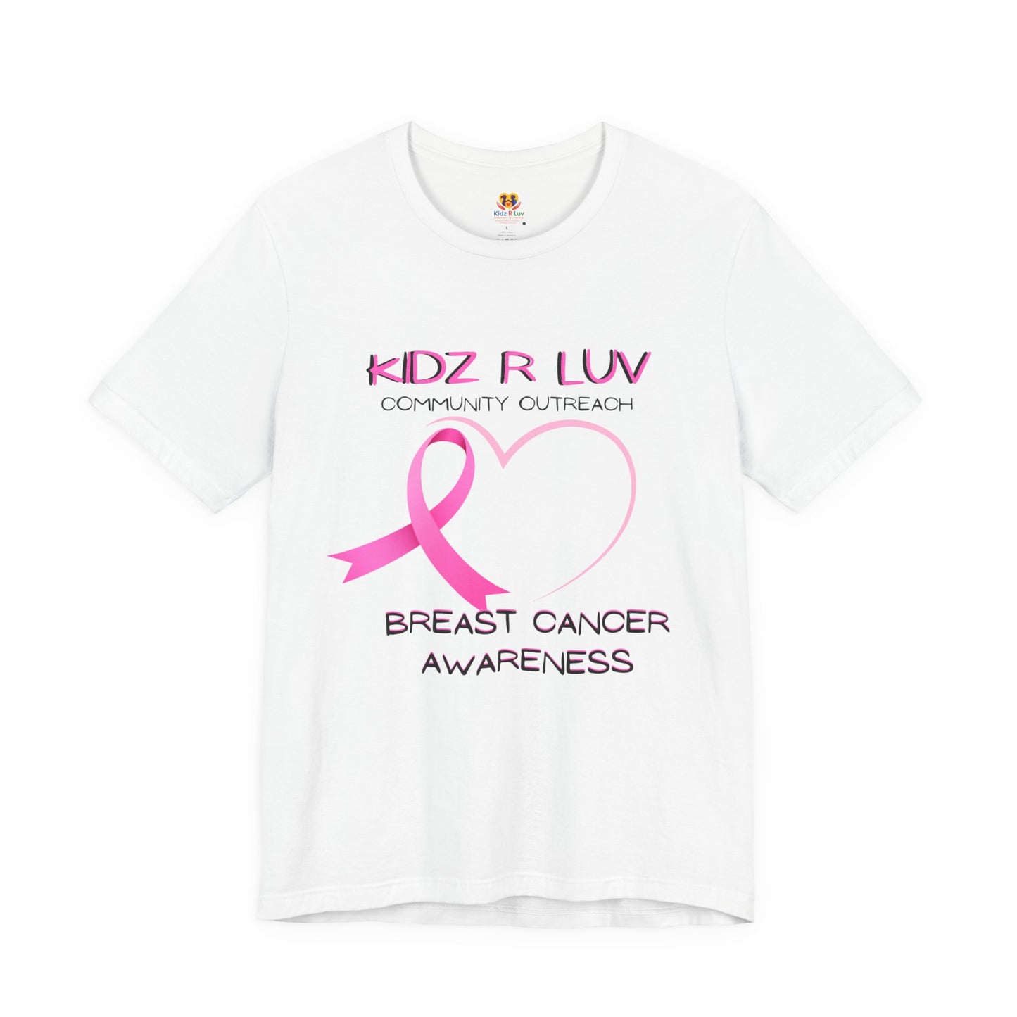 Breast Cancer Awareness Tee, Unisex Jersey Short Sleeve Tee, Pink Ribbon Shirt, Support Breast Cancer, Community Outreach Apparel, [...]