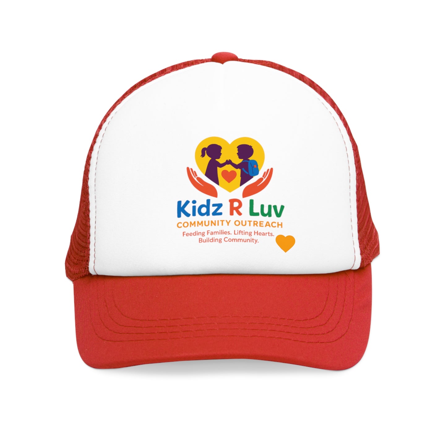 Kidz R Luv Mesh Cap - Community Outreach Hat, Support Nonprofit Cause, Gift for Volunteers, Fundraiser Event Accessory, Charitable [...]