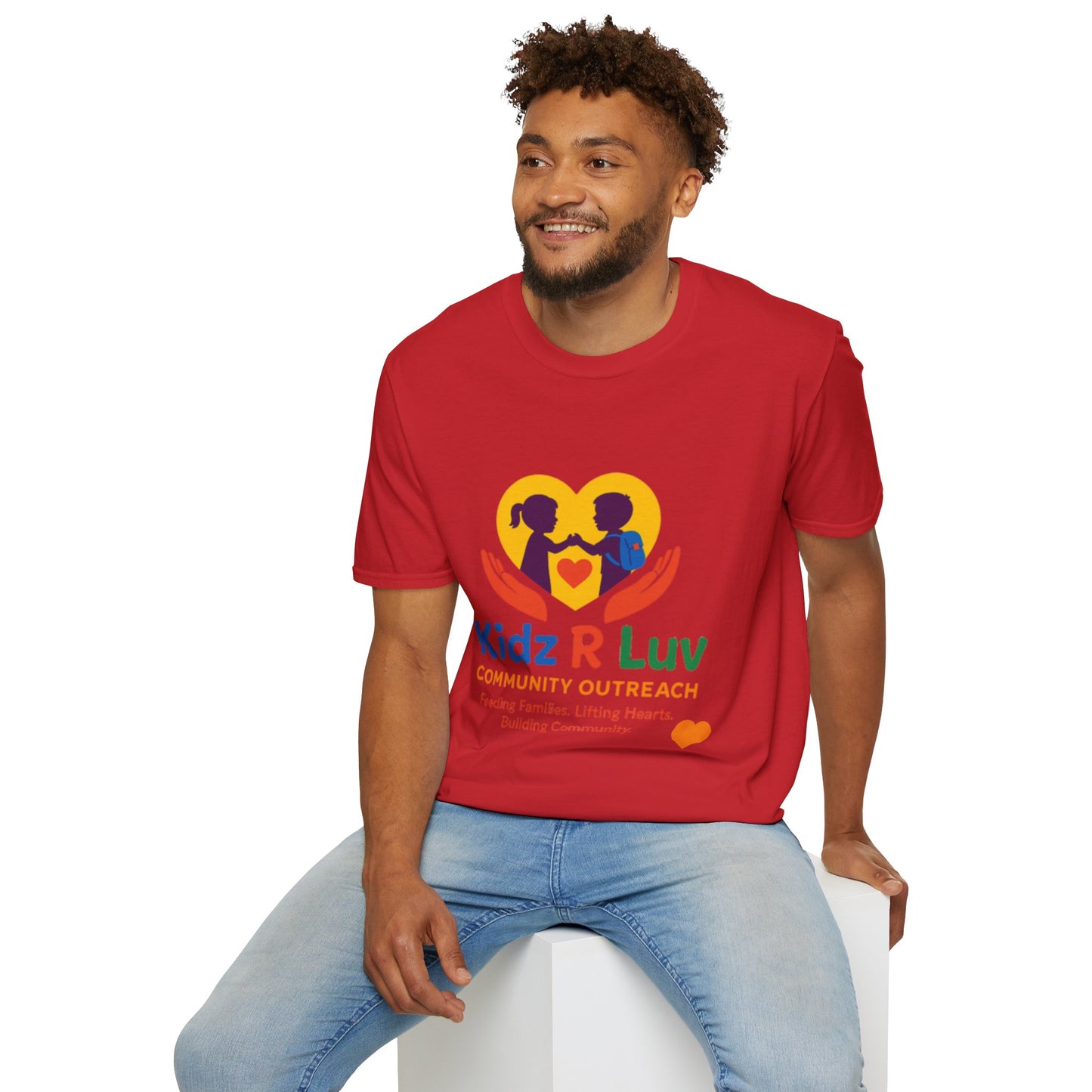 Kidz R Luv Community Outreach T-Shirt, Unisex Tee, Charity Apparel, Softstyle Shirt, Family Support, Heartwarming Gift