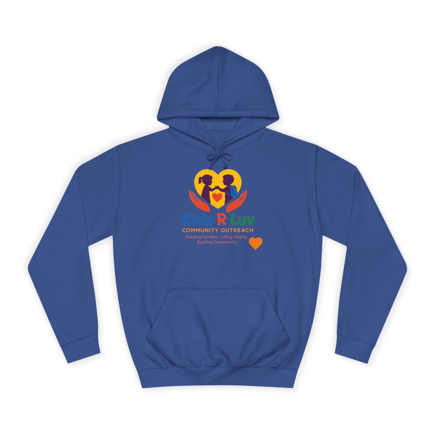 Kidz R Luv Unisex College Hoodie, Cozy Sweatshirt, College Apparel, Gift for Students, Family, Youth Hoodie