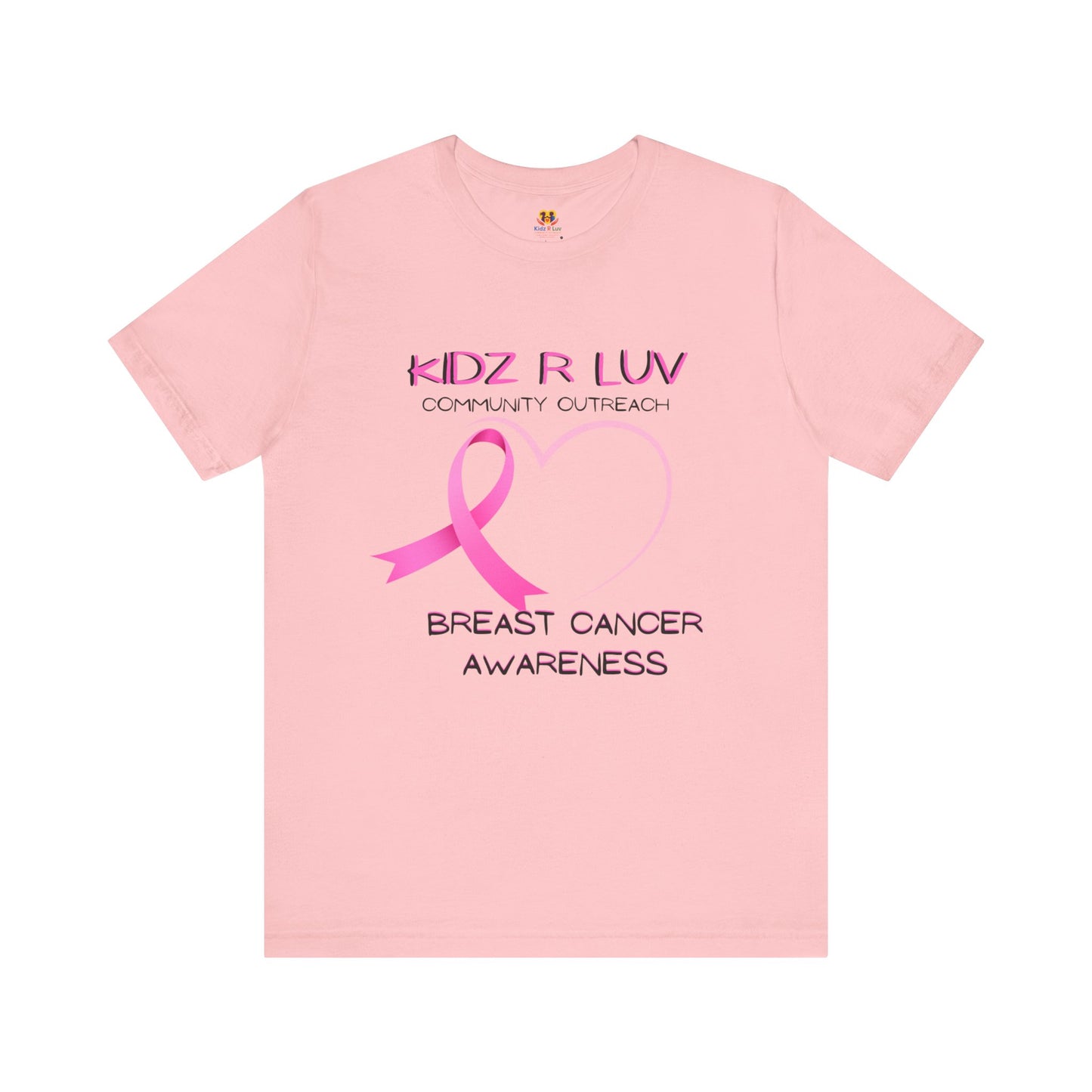 Breast Cancer Awareness Tee, Unisex Jersey Short Sleeve Tee, Pink Ribbon Shirt, Support Breast Cancer, Community Outreach Apparel, [...]