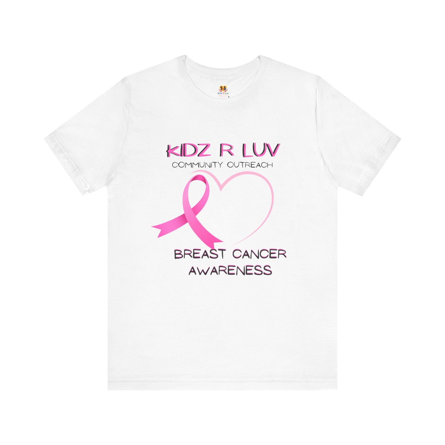 Breast Cancer Awareness Tee, Unisex Jersey Short Sleeve Tee, Pink Ribbon Shirt, Support Breast Cancer, Community Outreach Apparel, [...]