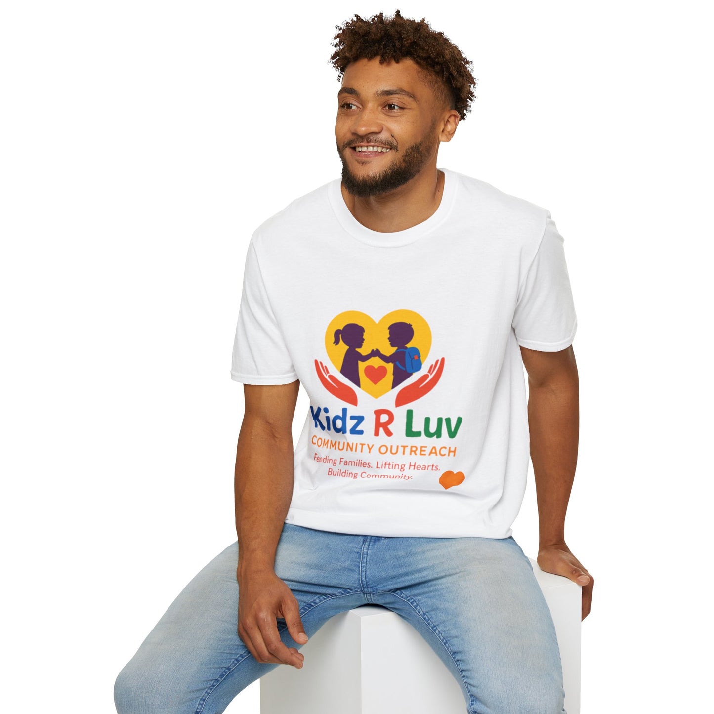 Kidz R Luv Community Outreach T-Shirt, Unisex Tee, Charity Apparel, Softstyle Shirt, Family Support, Heartwarming Gift