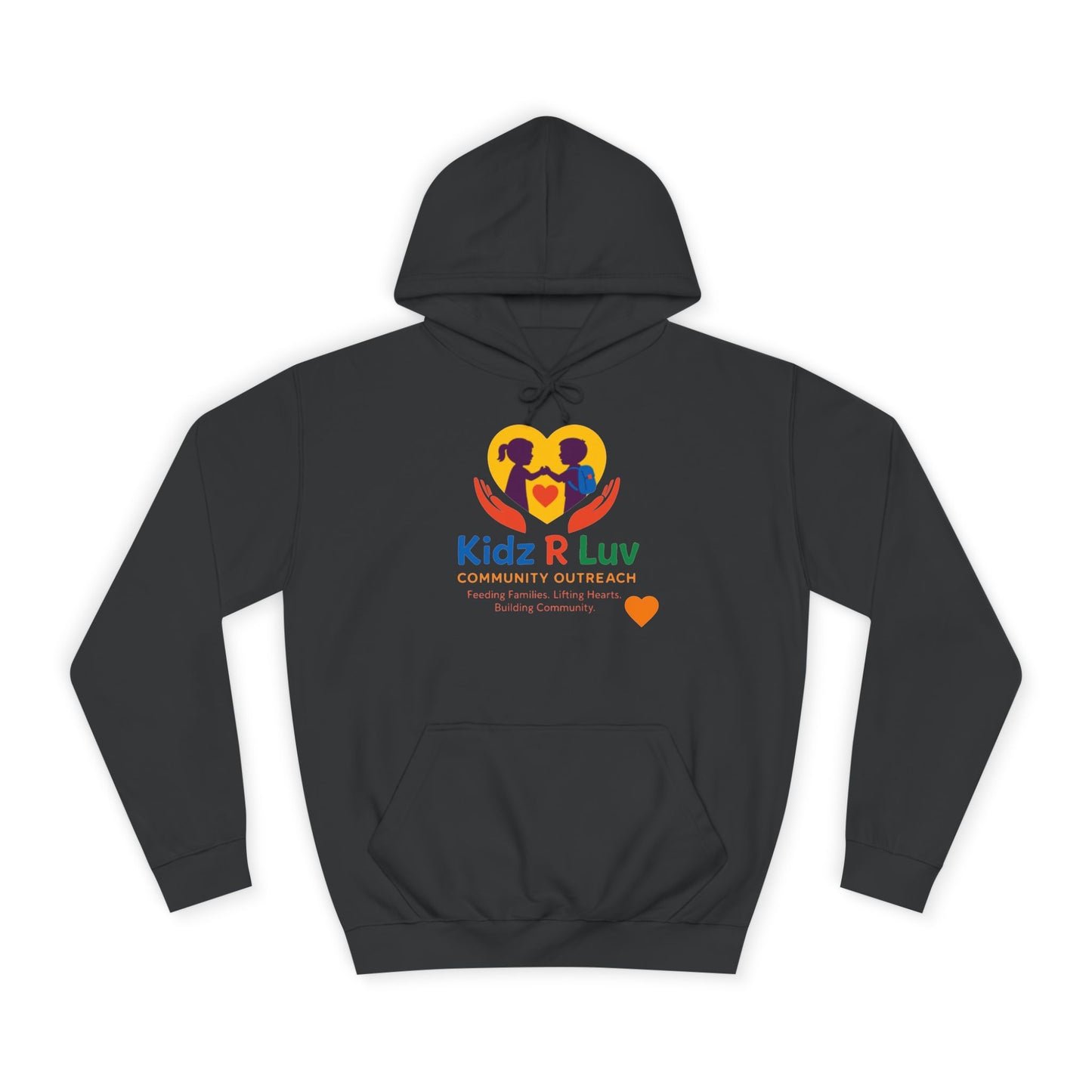 Kidz R Luv Unisex College Hoodie, Cozy Sweatshirt, College Apparel, Gift for Students, Family, Youth Hoodie